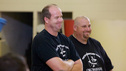 SECRET MILLIONAIRE - "Chuck Runyon and Dave Mortensen: Oklahoma City, OK" -- On this week's episode of "Secret Millionaire," self-made millionaires and co-founders of the world's fastest growing fitness club chain, Anytime Fitness, Chuck Runyon and Dave Mortensen, will visit one of the roughest neighborhoods of Oklahoma City, an area stricken by poverty, rampant unemployment and homelessness. During their weeklong stay, Runyon and Mortensen will need to survive on less than $75, the equivalent of welfare assistance for two single individuals. No strangers to hard work, these close friends and business partners will seek out deserving people and organizations that are making a real difference, volunteer with disabled citizens and at risk youth, and ultimately surprise these heroes with donations of hundreds of thousands of dollars from their own fortunes and hope for the future, on "Secret Millionaire" SUNDAY, JUNE 10 (8:00-9:00 p.m., ET) on the ABC Television Network. (ABC/SHANE BEVEL) TYLER WILLIAMS, DENNY KENNEDY