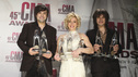 THE 45th ANNUAL CMA AWARDS - GENERAL - "The 45th Annual CMA Awards" broadcast live on ABC from the Bridgestone Arena in Nashville on WEDNESDAY, NOVEMBER 9 (8:00-11:00 p.m., ET). (ABC/SARA KAUSS) THE BAND PERRY