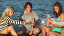 THE BACEHLOR - "Episode 1607" - Ben wakes up Kacie B., Nicki and Rachel at 4:00 a.m. - so they can go diving with sharks! Rachel is petrified and needs Ben's help to calm her down, while the other two women are afraid they haven't gotten any time with the Bachelor. At the dramatic after-party, Kacie B. and Nicki open their hearts to Ben and reveal they are falling in love with him. One ecstatic woman gets the rose and the hometown date. But tensions still rise as two of the women confront Ben about Courtney and how she might break his heart. How will Ben react to another attack on this woman? - on "The Bachelor," MONDAY, FEBRUARY 13 (8:00-10:01 p.m., ET), on the ABC Television Network. (ABC/FRANCISCO ROMAN) RACHEL, BEN FLAJNIK, NICKI