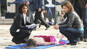 CASTLE - "Inventing the Girl" - Castle and Beckett get an inside look at the cutthroat world of the New York fashion industry when they investigate the brutal murder of a young model during Fashion Week, on "Castle," MONDAY, OCTOBER 5 (10:02-11:00 p.m., ET/PT) on ABC. (ABC/RICHARD CARTWRIGHT) TAMALA JONES, STANA KATIC, NATHAN FILLION