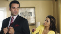 DESPERATE HOUSEWIVES - "A Humiliating Business" - Susan begrudgingly accepts Lynette's offer to be baby Paige's nanny; Bree is embarrassed to tell Keith that she's beginning to go through menopause; Renee makes a tempting job proposition to Lynette; Gabrielle fears that Bob is trying to seduce Carlos after the two strike up a friendship; and Beth begins to question Paul's motives on the lane, on "Desperate Housewives," SUNDAY, NOVEMBER 7 (9:00-10:01 p.m., ET) on the ABC Television Network. (ABC/RON TOM) RICARDO ANTONIO CHAVIRA, EVA LONGORIA PARKER