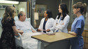 GREY'S ANATOMY - "P.Y.T. (Pretty Young Thing)" - Thatcher Grey, Meredith and Lexie's father, returns to Seattle Grace with stomach pains and a new, twenty-something tattooed girlfriend, Danielle. Meanwhile, Alex clashes with the new OB, Dr. Lucy Fields, over a patient and Mark places Jackson on his service in exchange for information on Lexie, on "Grey's Anatomy," THURSDAY, FEBRUARY 10 (9:00-10:01 p.m., ET) on the ABC Television Network. (ABC/ERIC MCCANDLESS) ALEXA HAVINS, JEFF PERRY, CHANDRA WILSON, CHYLER LEIGH, ELLEN POMPEO