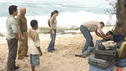 LOST - "Born to Run" - Jack suspects foul play when Michael becomes violently ill while building the raft, on "Lost," THURSDAY, MAY 11 on the ABC&nbsp; Television Network. (ABC/MARIO PEREZ) DANIEL DAE KIM, TERRY O' QUINN, MALCOLM DAVID KELLEY, EVANGELINE LILLY, MATTHEW FOX, HAROLD PERRINEAU