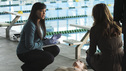 CASTLE - "The Dead Pool" - When a champion swimmer and Olympic hopeful is found dead in a training pool, Castle & Beckett dive in to investigate his murder, and uncover myriad secrets that might have led to his death. Also in the episode, crime fiction authors Michael Connelly and Dennis Lehane guest star, offering Castle their insights into the case over a game of poker, on "Castle," MONDAY, APRIL 11 (10:01-11:00 p.m. ET) on the ABC Television Network. (ABC/MATT KENNEDY) TAMALA JONES, STANA KATIC