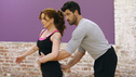DANCING WITH THE STARS - REHEARSALS - This season's dynamic lineup of stars will perform either the Foxtrot or the Cha Cha for the first time on live national television with their professional partners during the two-hour season premiere of "Dancing with the Stars," MONDAY, MARCH 19 (8:00-10:01 p.m., ET) on the ABC Television Network. (ABC/RICK ROWELL) MELISSA GILBERT, MAKSIM CHMERKOVSKIY