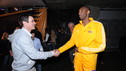 Behind the scenes at a Los Angeles Lakers game with Ty Burrell (Phil) and NBA star Kobe Bryant. See Gloria and Manny go with Phil and Alex to a Lakers game* on the Season Finale of Modern Family, WEDNESDAY, MAY 19 (9:00-9:30 p.m., ET), on the ABC Television Network.*ABC is the exclusive home of The NBA Finals, which are scheduled to begin Thurs., June 3, at 9:00 p.m., ET. 
