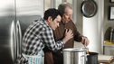MODERN FAMILY - "Mother's Day" - Claire and Gloria want to spend a nice Mother's Day outdoors hiking with the kids, but their nonstop bickering and complaining drives Claire to the edge, and she brings Gloria down with her. Meanwhile, Phil and Jay stay home to cook everyone a nice dinner, but things get really awkward when Phil witnesses an unexpected moment of weakness from Jay, and Cameron gets very self-conscious about being seen as the "mother" in the relationship, on "Modern Family," WEDNESDAY, MAY 4 (9:00-9:31 p.m., ET), on the ABC Television Network. (ABC/JORDIN ALTHAUS) TY BURRELL, ED O'NEILL