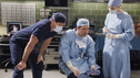 GREY'S ANATOMY - "Give Peace a Chance" - When Isaac, the hospital lab tech, has an inoperable tumor wrapped around his spine, he turns to Dr. Derek Shepherd to do the impossible, and Derek tests the Chief's authority when Richard objects to moving forward with the risky surgery, on "Grey's Anatomy," THURSDAY, OCTOBER 29 (9:00-10:01 p.m., ET) on the ABC Television Network. (ABC/KAREN NEAL) ERIC DANE, PATRICK DEMPSEY, CHYLER LEIGH