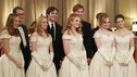 DESPERATE HOUSEWIVES - "In Buddy's Eyes" -&nbsp; Julie and Dylan at the Founders Day Ball, on Desperate Housewives," SUNDAY, APRIL 20 (9:00-10:02 p.m., ET) on the ABC Television Network. (ABC/RON TOM) (FAR RIGHT) ANDREA BOWEN, LYNDSY FONSECA