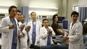 GREY'S ANATOMY - "A Change is Gonna Come" - Having just returned from her honeymoon with Meredith, Cristina searches for Burke, but he's nowhere to be found. Meredith, Cristina, Izzie and Alex spend their first day as residents with their own groups of interns - among the interns are George, repeating his intern year after failing his exams, and Lexie Grey, Meredith's half-sister whom she has never met. Now that Derek's relationship with Meredith has reached an emotional impasse, he looks to his fellow doctors for friendship; Bailey wrestles with her place within the hospital now that her former interns report to new Chief Resident Callie; and Richard resumes his position as Chief of Surgery, on the season premiere of "Grey's Anatomy," THURSDAY, SEPTEMBER 27 (9:00-10:01 p.m., ET) on the ABC Television Network. (ABC/SCOTT GARFIELD) RICHARD KEITH, WINSTON STORY, TYMBERLEE CHANEL, KATHERINE HEIGL, GLORIA GARAYUA