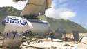 Crash Course in SurvivalOceanic Airlines Flight 815 is ripped apart in midair. The plane crash lands on a deserted island. The flight from Sydney to L.A. was a thousand miles off course. No one knows where they are, including the 48 survivors.
