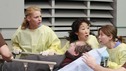 GREY'S ANATOMY - "Crash Into Me -- Part One" - An ambulance crash endangers the lives of the paramedics involved, as Meredith and the Chief work on-site to save them, Bailey treats a patient who refuses her help, and Ava returns for Alex and meets his other girlfriend in the process, on "Grey's Anatomy," THURSDAY, NOVEMBER 22 (9:00-10:02 p.m., ET) on the ABC Television Network. (ABC/RON TOM) KATHERINE HEIGL, SANDRA OH, JOHN BILLINGSLEY, ELLEN POMPEO