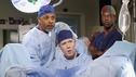 GREY'S ANATOMY - "Desire" - As the interns of Seattle Grace cram for their upcoming exam, the attendings vie for the Chief's position by tending to the chairman of the hospital board after he's admitted as a patient. Meanwhile, Burke struggles to involve Cristina in the wedding planning, things heat up between Addison and Alex, and Derek questions his relationship with Meredith, on "Grey's Anatomy," THURSDAY, APRIL 26 (9:00-10:01 p.m., ET) on the ABC Television Network. (ABC/GALE ADLER) JAMES PICKENS, JR., STEWART SKELTON, ISAIAH WASHINGTON