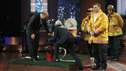 SHARK TANK -"Episode 204" -- Tempers flare when guest Shark Mark Cuban urges the entrepreneurs to stop negotiating with the other Sharks if they even want a chance to make a business deal with him. In this episode, a fireman from Arkansas brings an invention to the Shark Tank that could make millions and save lives; after creating an eco-friendly way to listen to music on the go, a duo from Chicago hope the Sharks will want to invest; a feisty, combative entrepreneur from Montclair, New Jersey seeks to cash in on the lucrative wedding business; and a man from Oklahoma hopes the Sharks will smell the money when he pitches his unique male-oriented brand of candles, on "Shark Tank," FRIDAY, MAY 6 (8:00-9:00 p.m., ET) on the ABC Television Network. (ABC/CRAIG SJODIN) KEVIN O'LEARY, ROBERT HERJAVEC, JEFF STROOPE (HYCONN LLC.)