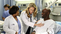 GREY'S ANATOMY - "Forever Young" - The ER is filled with teenagers after a schoolbus crash, Bailey treats a patient who was her high school crush, Derek goes out on a date with a fellow doctor, and Thatcher enters the ER looking for Meredith, on "Grey's Anatomy," THURSDAY, NOVEMBER 15 (9:00-10:02 p.m., ET) on the ABC Television Network. (ABC/CRAIG SJODIN) CHANDRA WILSON, BROOKE SMITH, D.B. WOODSIDE