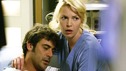GREY'S ANATOMY - "17 Seconds" - Finn gives a health update on Doc, Meredith is assigned to work with Callie for the day while George gets paired with Derek, and Burke and Izzie continue to try to find a heart for Denny, on part one of the season finale of "Grey's Anatomy," SUNDAY, MAY 14 (10:00-11:00 p.m., ET) on the ABC Television Network. (ABC/BYRON COHEN) JEFFREY DEAN MORGAN, KATHERINE HEIGL