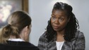 GREY'S ANATOMY - "Wishin' and Hopin'" - The race for the Chief's position is on, as the doctors compete for Richard's affections, a surgical patient endangers the lives of those around her, and Meredith's Alzheimer's-stricken mother, Ellis, experiences a change in her medical condition, on "Grey's Anatomy," THURSDAY, FEBRUARY 1 (9:00-10:01 p.m., ET) on the ABC Television Network. (ABC/MICHAEL DESMOND) ELLEN POMPEO, JOYCE GUY