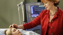 GREY'S ANATOMY - "Damage Case" -- The interns deal with a family involved in a car accident, Derek lets his emotions get the best of him, and Burke and Izzie make a new suggestion to Denny, on "Grey's Anatomy," SUNDAY, MAY 7 (10:00-11:00 p.m., ET) on the ABC Television Network. (ABC/RON TOM) SARAH LAFLEUR, FRANCES FISHER