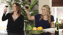 COUGAR TOWN - "You're Gonna Get It" - When Bobby leaves his lucky golf visor behind on the eve of his big professional golf tournament, Jules sends Travis along with the cap to look after his dad and Andy, on ABC's "Cougar Town," WEDNESDAY, APRIL 27 (9:31-10:00 p.m., ET). Meanwhile, Jules tries to overcome her biggest fear - public humiliation - and Ellie and Grayson are astounded at how good Laurie is at a game of trivia. (ABC/DANNY FELD) CHRISTA MILLER, BUSY PHILIPPS