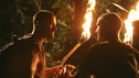 102844_516 -- LOST - "Exodus," Part 2" - The castaways on the raft are surprised at sea by something they didn't expect. Meanwhile, remaining islanders try to blow open the hatch, and a visitor to the encampment might be a threat to Claire's infant son, on the Season Finale of "Lost," WEDNESDAY, MAY 25 (8:00-10:00 p.m., ET), on the ABC Television Network. (ABC/MARIO PEREZ) MATTHEW FOX, TERRY O'QUINN