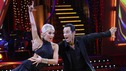 Apparently sports stars and Julianne Hough are a winning combination. For season 5 it was an Indy 500 champion racer who took his driving skills to the ballroom. Helio Castroneves led the pack from his first night with a 25 on his foxtrot. Although he was a strong contender throughout the competition, it wasn't until week 8 that he won his first perfect 30 for the quickstep to Hey Pachuco by the Royal Crown Review and followed that in subsequent weeks with perfect scores for the foxtrot, the cha cha cha, and a reprise of the quickstep in the finale.