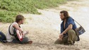 LOST - "Catch-22" - Desmond coaxes Charlie, Hurley and Jin on a trek across the jungle after experiencing one of his future-prophesizing "flashes" -- but is he purposely placing Charlie's life in harm's way? Meanwhile, Kate turns to an unwitting Sawyer after seeing Jack alone with Juliet, on "Lost," WEDNESDAY, APRIL 18 (10:00-11:00 p.m., ET), on the ABC Television Network. (ABC/MARIO PEREZ) DOMINIC MONAGHAN, HENRY IAN CUSICK