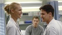 GREY'S ANATOMY - "Kung Fu Fighting" - With his marriage in turmoil, the Chief turns to his fellow male surgeons for a "gentleman's evening," Cristina and Izzie heatedly compete for the same surgeries and the favor of the doctor performing them, Meredith treats the survivor of a skydiving accident, and the doctors treat two injured finalists who are competing in a promotional competition, on "Grey's Anatomy," THURSDAY, NOVEMBER 1 (9:00-10:07 p.m., ET) on the ABC Television Network. (ABC/RON TOM) KATHERINE HEIGL, STEVE SANDVOSS, T.R. KNIGHT