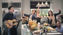 COUGAR TOWN - "Here Comes My Girl" - Jules' intimate Thanksgiving turns into a larger gathering just as she'd hoped, on ABC's "Cougar Town," WEDNESDAY, NOVEMBER 25 (9:30-10:01 p.m., ET). When Travis invites girlfriend Kylie to dinner and introduces her to everyone for the first time, Jules and friends are determined to make an unforgettable first impression. Before long, Jules finds herself giving Travis and Kylie an impromptu lesson on birth control. Meanwhile, Bobby and Grayson discover an awkward but common interest between them. (ABC/HARPER SMITH) JOSH HOPKINS, BRIAN VAN HOLT, BUSY PHILIPPS, CHRISTA MILLER, IAN GOMEZ