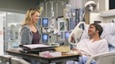 GREY'S ANATOMY - In the first hour of part two of the season finale of ABC's "Grey's Anatomy" -- "Deterioration of the Fight or Flight Response" -- Izzie and George attend to Denny as the pressure increases to find him a new heart, Cristina suddenly finds herself in charge of an ER, and Derek grapples with the realization that the life of a friend is in his hands. In the second hour, "Losing My Religion," Richard goes into interrogation mode about a patient's condition, Callie confronts George about his feelings for her, and Meredith and Derek meet about Doc. Part two of the season finale of "Grey's Anatomy" airs MONDAY, MAY 15 (9:00-11:00 p.m., ET) on the ABC Television Network. (ABC/SCOTT GARFIELD) KATHERINE HEIGL, JEFFREY DEAN MORGAN