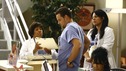 GREY'S ANATOMY - "A Change is Gonna Come" - Having just returned from her honeymoon with Meredith, Cristina searches for Burke, but he's nowhere to be found. Meredith, Cristina, Izzie and Alex spend their first day as residents with their own groups of interns - among the interns are George, repeating his intern year after failing his exams, and Lexie Grey, Meredith's half-sister whom she has never met. Now that Derek's relationship with Meredith has reached an emotional impasse, he looks to his fellow doctors for friendship; Bailey wrestles with her place within the hospital now that her former interns report to new Chief Resident Callie; and Richard resumes his position as Chief of Surgery, on the season premiere of "Grey's Anatomy," THURSDAY, SEPTEMBER 27 (9:00-10:01 p.m., ET) on the ABC Television Network. (ABC/SCOTT GARFIELD) CHANDRA WILSON, JUSTIN CHAMBERS, SARA RAMIREZ
