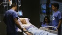 GREY'S ANATOMY - "Elevator Love Letter" - Alex, George and Meredith check on Izzie following her brain surgery, on "Grey's Anatomy," THURSDAY, MARCH 26 (9:00-10:02 p.m., ET) on the ABC Television Network. (ABC/SCOTT GARFIELD) JUSTIN CHAMBERS, KATHERINE HEIGL, ELLEN POMPEO, T.R. KNIGHT