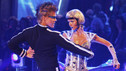 We were perplexed too. Seriously, what this look was about?! During Week 8 of Season 9, the pairs were tasked with performing a Latin dance based on a specific decade. In this pic, Derek Hough and Joanna Krupa did a futuristic Paso Doble. Though the costumes may be odd, the performance was spot-on as the couple earned 29 out of 30. Still not sure Derek needed all that eyeliner though.