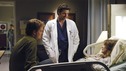 GREY'S ANATOMY - "What I Am" - Addison doubts her abilities as a doctor, Cristina pushes Burke's rehabilitation, one of the interns suffers their own medical emergency, and Izzie receives the surprise of her life, on "Grey's Anatomy," THURSDAY, OCTOBER 12 (9:00-10:01 p.m., ET) on the ABC Television Network. (ABC/GALE ADLER) CHRIS O'DONNELL, PATRICK DEMPSEY, ELLEN POMPEO