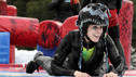 "Over the Big Balls to Nana's House We Go" - Episode 401 Host John Henson says, "My nana hasn't had so many visitors since they served that search warrant in '97." On the premiere episode of "Wipeout," they're sorry it's cold outside, but our contestants will surely warm your hearts with laughter as they take bone-chilling tumbles on a delightful trip to Nana's House and face new obstacles such as the Snowplow Sweeper, take on the classic Big Balls with an all-new Snow-tivator, and take a wild ride on the Spinning Ski Lift. After surviving ice slick spills and frost bitten falls, our final three contestants will move on to largest Wipeout Zone ever. &nbsp; Photography by: (ABC/MIKE WEAVER)