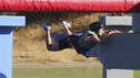 WIPEOUT - "Episode 201" - A volleyball coach, a ninja and a hip-hop instructor compete on obstacles including Brush Rush, Aqua Launch and Buoy Run on this week's episode of "Wipeout," featuring the world's largest obstacle course. Hosted by John Anderson (ESPN's "SportsCenter,"), John Henson ("Talk Soup") and co-hosted by Jill Wagner, "Wipeout" airs WEDNESDAY, SEPTEMBER 2 (8:00-9:02 p.m., ET), on the ABC Television Network. (ABC/PATRICK WYMORE)TONYA TORIAN (RED SHIRT), CHELSEA PRICE