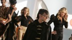 UGLY BETTY - "Burning Questions" - An increasingly delusional Renee (guest star Gabrielle Union) becomes convinced that Betty is in love with Daniel and therefore is her rival for his affections. Meanwhile, Hilda's new client at the beauty shop turns out to be ex-neighbor and lifetime nemesis Gina Gambarro (guest star Ava Gaudet), who returns to Queens to rub her fabulous life and wealthy doctor husband in Hilda's face, on "Ugly Betty," THURSDAY, MAY 1 (8:00-9:00 p.m., ET) on the ABC Television Network. (ABC/VIVIAN ZINK)BECKI NEWTON, CHRISTIAN SIRIANO, REBECCA ROMIJN