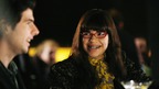 UGLY BETTY - "Things Fall Apart" - Betty makes a surprising discovery when an assignment from YETI finds her and Marc analyzing Mode's budget for the past year. Meanwhile she has to deal with increased attention from Matt (Daniel Eric Gold) and the knowledge that old flame Henry has posted some unexpected news on Facebook, on ABC's "Ugly Betty," THURSDAY, MARCH 26 (8:00-9:00 p.m., ET) on the ABC Television Network. (ABC/PATRICK HARBRON) DANIEL ERIC GOLD, AMERICA FERRERA