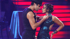 Mya and Dmitry Chaplin dance the Argentine Tango in Week 5 of DANCING WITH THE STARS. 