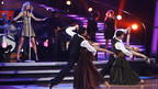 DANCING WITH THE STARS THE RESULTS SHOW - "Episode 906A" - Taylor Swift performed her worldwide chart-topping hit "Love Story," accompanied by professional dancers Cheryl Burke, Maksim Chmerkovskiy, Tony Dovolani, Jonathan Roberts, Edyta Sliwinska, and Anna Trebunskaya, on "Dancing with the Stars the Results Show," TUESDAY, OCTOBER 27 (9:00-10:01 p.m., ET), on the ABC Television Network. (ABC/ADAM LARKEY) TAYLOR SWIFT, MAKSIM CHMERKOVSKIY, EDYTA SLIWINSKA, JONATHAN ROBERTS, ANNA TREBUNSKAYA