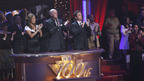DANCING WITH THE STARS THE RESULTS SHOW - "Episode 608A" - "Dancing with the Stars" commemorates a milestone, celebrating its 100th episode TUESDAY, MAY 6 (9:00-10:02 p.m., ET) on the ABC Television Network. In a special episode of "Dancing with the Stars the Results Show," viewers were treated with appearances by alumni from seasons past returning to celebrate this landmark. (ABC/MICHAEL DESMOND) CARRIE ANN INABA, LEN GOODMAN, BRUNO TONIOLI