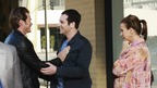 BROTHERS & SISTERS - "S3x" - The Walkers keep up hope that Tommy will return home when Holly considers dropping the charges. Meanwhile Sarah makes yet another major career change, Kitty questions whether or not her marriage will survive, and Kevin and Scotty consider a surprising proposal from Chad (guest starring Jason Lewis), on "Brothers & Sisters," SUNDAY, APRIL 19 (10:01-11:00 p.m., ET) on the ABC Television Network. (ABC/RON TOM)JASON LEWIS, MATTHEW RHYS, RACHEL GRIFFITHS