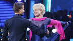 Kelly Osbourne and Louis Van Amstel dance the Viennese Waltz in Week 1 of DANCING WITH THE STARS.