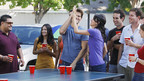 COUGAR TOWN - "A Woman in Love (It's Not Me)" - When Josh tells Jules he's in love with her, she knows the time has come to break things off with him, on ABC's "Cougar Town," WEDNESDAY, OCTOBER 28 (9:30-10:00 p.m., ET). Unfortunately for Jules, she's not the best at ending relationships without hurting people's feelings, but thankfully she has the expertise of friends Laurie and Ellie to see her through. Meanwhile, Bobby, Grayson and Andy hit the links with money and pride on the line. (ABC/KAREN NEAL) NICK ZANO, COURTENEY COX