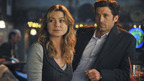 GREY'S ANATOMY - "There's No 'I' in Team" - Meredith and Derek get drinks at Joe's, on "Grey's Anatomy," THURSDAY, OCTOBER 23 (9:00-10:01 p.m., ET) on the ABC Television Network. (ABC/ERIC MCCANDLESS) ELLEN POMPEO, PATRICK DEMPSEY