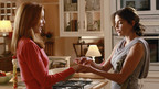DESPERATE HOUSEWIVES - "Don't Walk on the Grass" - Rules were made to be broken, on ABC's "Desperate Housewives," SUNDAY, NOVEMBER 1 (9:00-10:01 p.m., ET). Bree begins to fall for Karl and drifts further from Orson; Katherine continues her sad attempts at seducing Mike, as her conflict with Susan grows; Gaby gets Juanita expelled from school; Lynette learns Tom is cheating on his mid-term, and Angie hides the truth about her mother. (ABC/RON TOM) MARCIA CROSS, TERI HATCHER