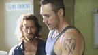 LOST - "The Constant" - Sayid and Desmond hit a bit of turbulence on the way to the freighter, which causes Desmond to experience some unexpected side effects, on "Lost," THURSDAY, FEBRUARY 28 (9:00-10:02 p.m., ET) on the ABC Television Network. (ABC/MARIO PEREZ) HENRY IAN CUSICK, KEVIN DURAND