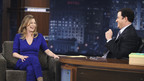 JIMMY KIMMEL LIVE - "Jimmy Kimmel Live" airs every weeknight, (12:05 - 1:05 a.m., ET), following "Nightline," featuring a diverse lineup of guests that include celebrities, athletes, musical acts, comedians and human interest subjects, along with comedy bits and a house band. The guests for THURSDAY, JANUARY 7 included actress Ellen Pompeo ("Grey's Anatomy"), NFL analyst Michael Strahan ("NFL Sunday") and musical guest Puddle of Mudd. (ABC/ADAM LARKEY) ELLEN POMPEO, JIMMY KIMMEL