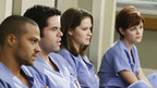 GREY'S ANATOMY - "I Saw What I Saw" - After a burn victim unexpectedly dies in the midst of a chaotic ER, the Chief and board member Jennings interrogate the residents to find the culprit, as all the Mercy West and Seattle Grace resident defends their actions in an effort to save their jobs, on "Grey's Anatomy," THURSDAY, OCTOBER 22 (9:00-10:01 p.m., ET) on the ABC Television Network. (ABC/RON TOM)JESSE WILLIAMS, ROBERT BAKER, SARAH DREW, NORA ZEHETNER