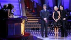 DANCING WITH THE STARS - Episode 502 - On week two of "Dancing with the Stars," airing MONDAY, OCTOBER 1 (8:00&ETH;10:00 p.m., ET), eleven dance couples remain vying for the chance to be crowned champion of "Dancing with the Stars," as some couples performed the Quickstep and others danced the Mambo. (ABC/CAROL KAELSON) BRUNO TONIOLI, CARRIE ANN INABA, TOM BERGERON, JULIANNE HOUGH, HELIO CASTRONEVES