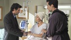 PRIVATE PRACTICE - "Ex-Life" - As Archer recoups from surgery, Derek has Addison work with his pregnant neuro patient; after Sam suffers a sudden asthma attack, Bailey and Naomi work together to find the root cause of Sam's sudden attack; and at Oceanside Wellness, Cooper, Violet and Pete work together to treat a mother suffering from postpartum depression, on "Private Practice," THURSDAY, FEBRUARY 12 (10:02-11:00 p.m., ET) on the ABC Television Network. (ABC/ERIC MCCANDLESS) PATRICK DEMPSEY, JENNIFER WESTFELDT, BEN SHENKMAN